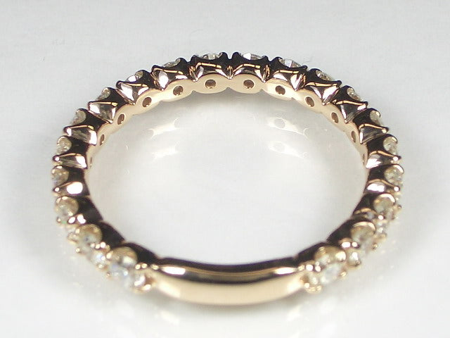 K18PG　ピンクゴールド ダイヤモンド リング 1.00CT