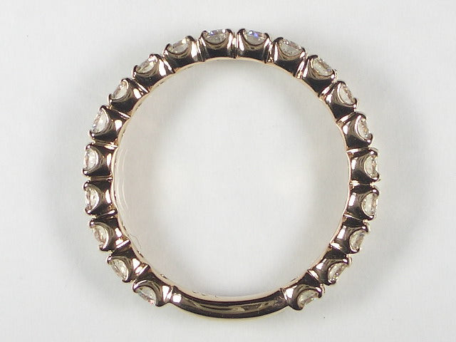 K18PG　ピンクゴールド ダイヤモンド リング 1.00CT