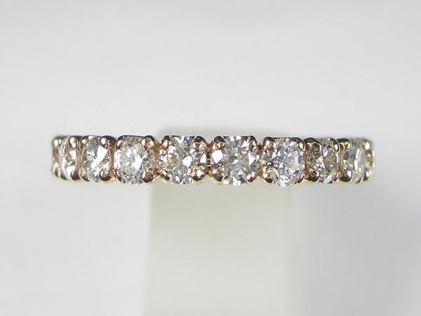 K18PG　ピンクゴールド ダイヤモンド リング　1.00CT