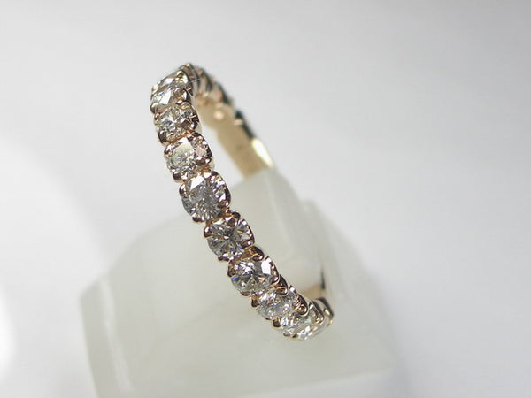K18PG　ピンクゴールド ダイヤモンド リング　1.00CT