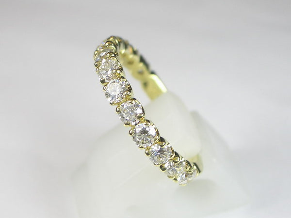K18YG イエローゴールド ダイヤモンド リング　1.00CT