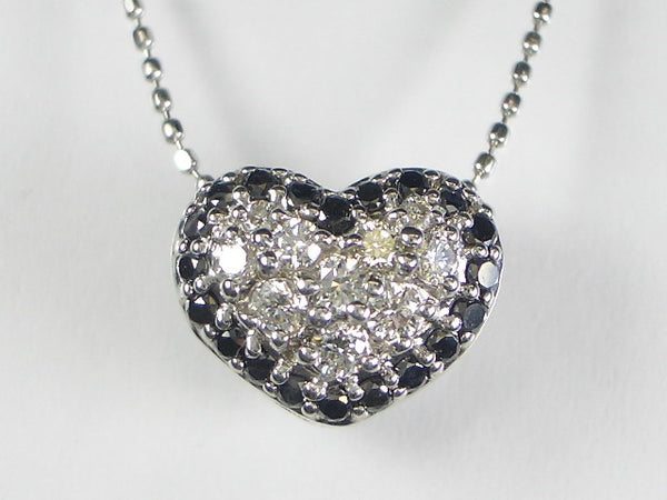 SOLD OUT】K18WG ダイヤモンド ペンダントネックレス