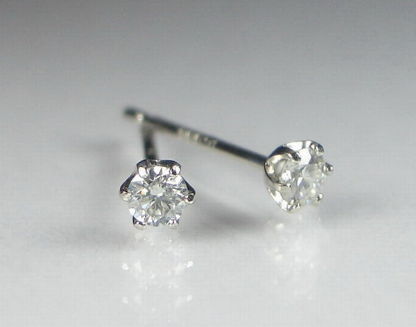 PTダイヤスタッド ピアス 0.2CT