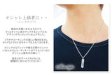 with me プレートクロス ネックレス