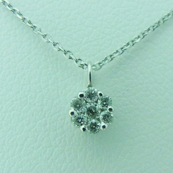 K18WG ダイヤ0.76ct ペンダントトップ ホワイトゴールド 約2.5g 金