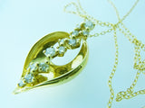 K18ダイヤペンダント　0.330ct