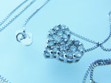 プラチナ/ホワイトゴールド ダイヤペンダント　0.300ct
