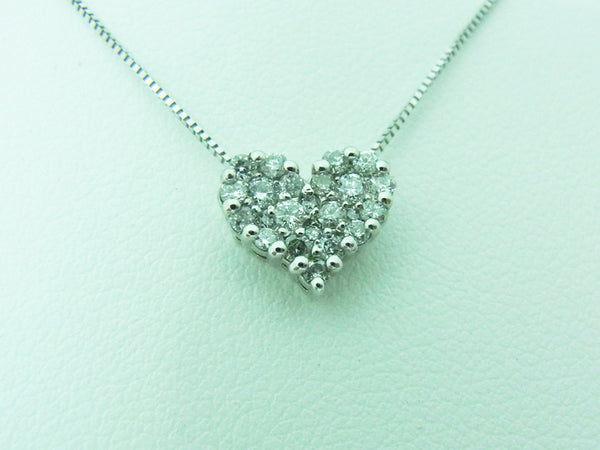プラチナ/ホワイトゴールド ダイヤペンダント　0.300ct