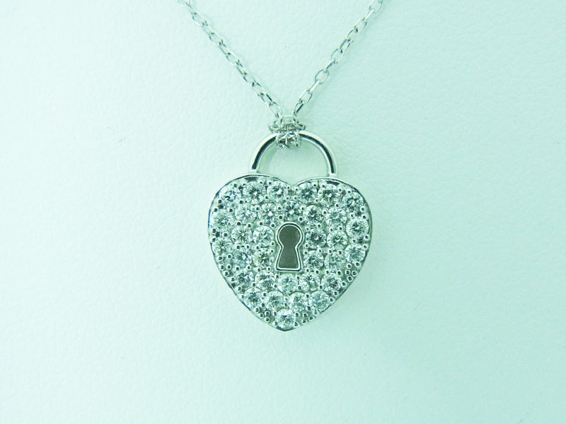 WGダイヤペンダント　0.500ct